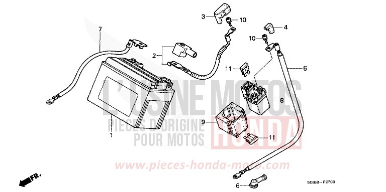 BATTERIE de VTR "FireStorm" CANDY TAHITIAN BLUE (PB215) de 2002